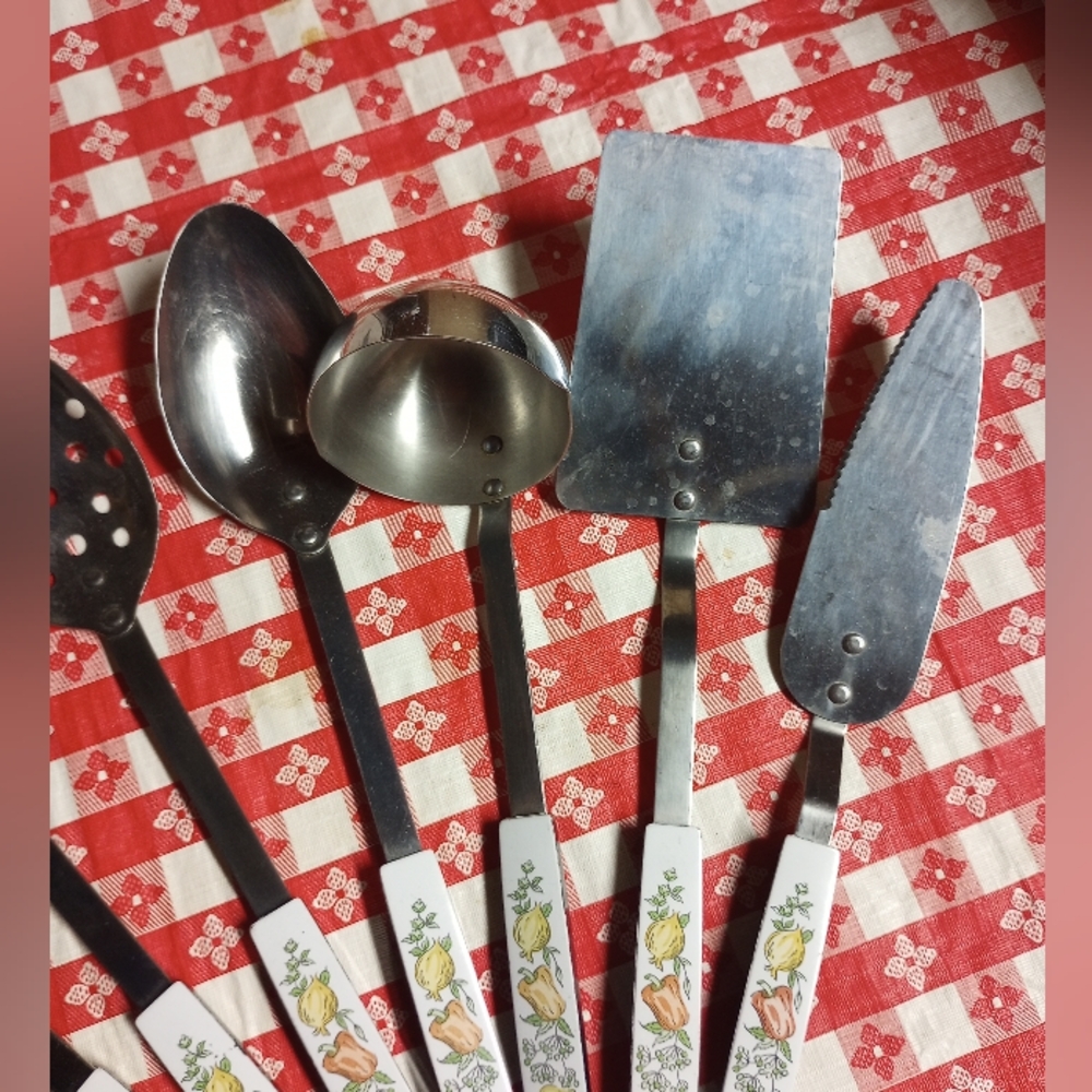 Vintage Ekco Kitchen Utensils Set - Picture 5 of 11